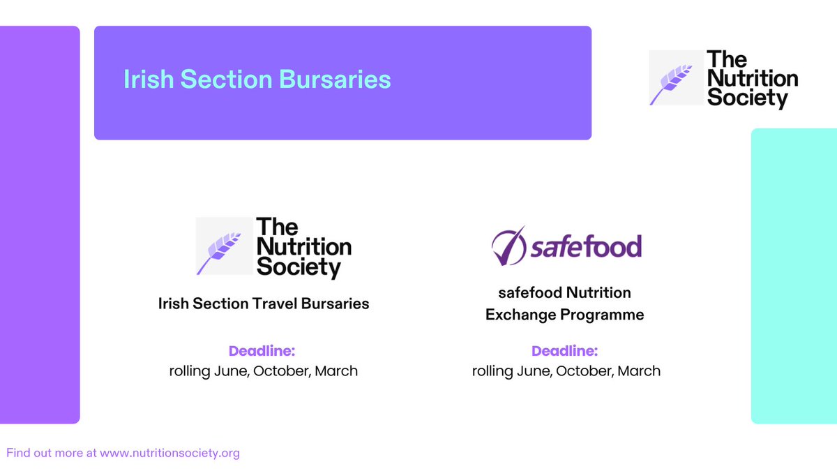 👋👋 Irish Section students! Interested in attending a conference, scientific workshop or meeting? Irish section grants are available to support you 🌟 Find more information and application details here ➡️ nutritionsociety.org/irish-section-… #NSIrishSC