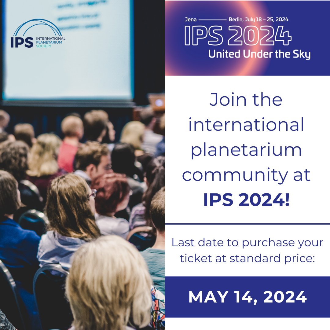 Don't miss your chance to purchase your IPS 2024 conference ticket at standard pricing, which ends on Tuesday, May 14! Register now: ips2024.org/ips-2024