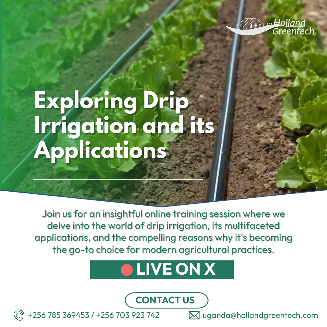 Join us for this enlightening session and take the first step towards unlocking the full potential of drip irrigation for sustainable and high-yielding crop production!
#agriculture #irrigation #agronomy #agro #agtech #liveshow #livestreaming #JoinUs