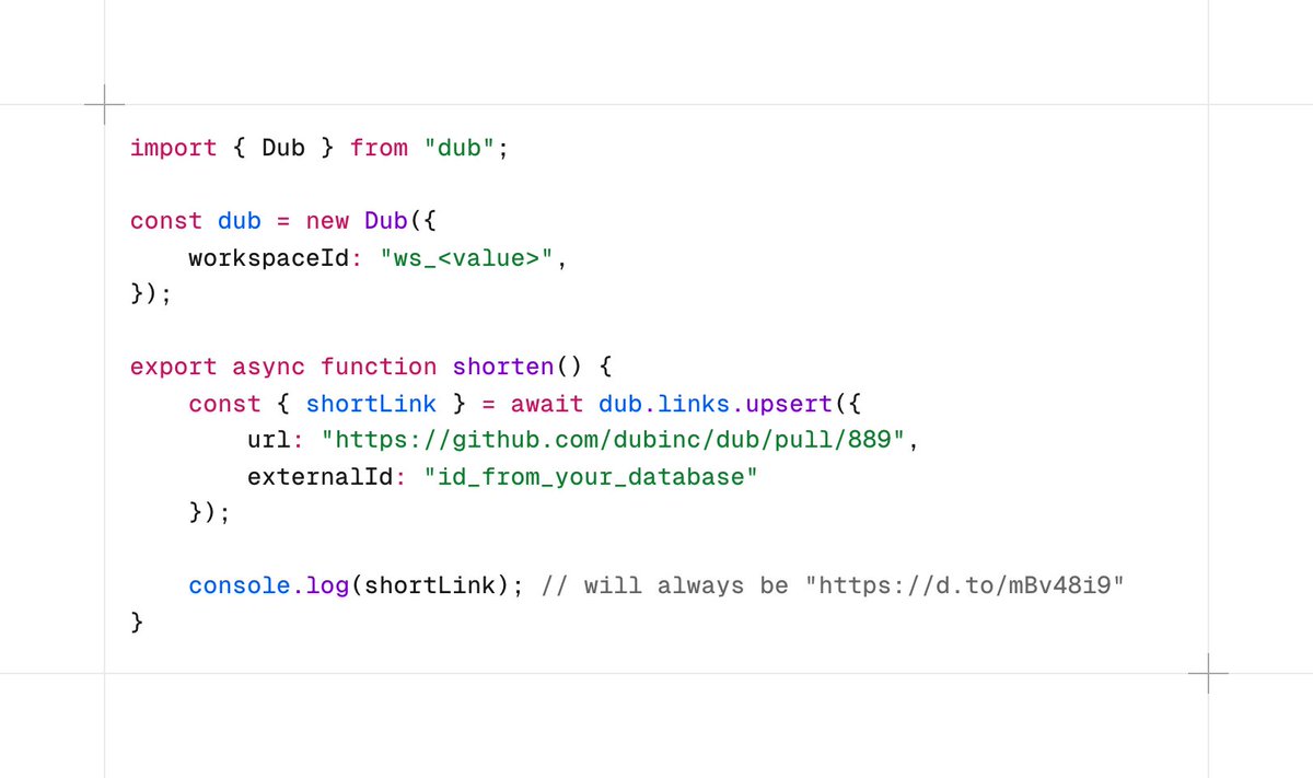 Good news: We've made a few DX improvements to our API 👇 1. New `externalId` prop for simplified link management 2. Arbitrary `start` and `end` parameters for analytics endpoints 3. New `upsert` method for efficient link creation Read the changelog → d.to/dx-improvements