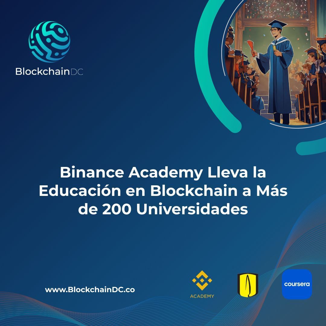 Blockchaindevc's tweet image. 🎓 ¡No te pierdas nuestro último artículo! "Binance Academy Lleva la Educación en Blockchain a Más de 200 Universidades". Descubre cómo están expandiendo el conocimiento de blockchain. ¡Lee el artículo ahora! 📚✨ ‌buff.ly/3QjXpRF