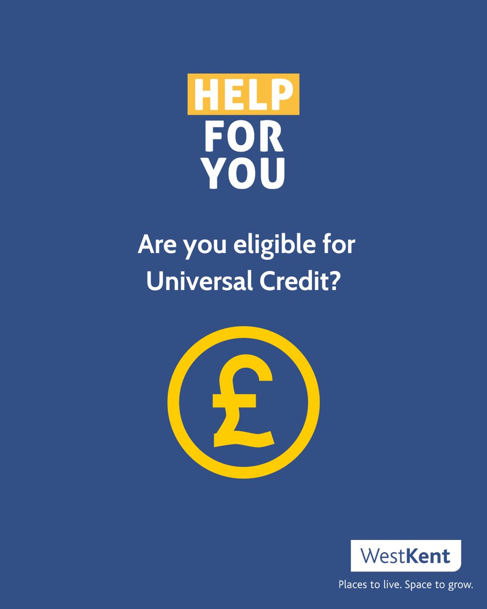 🌟 Are you eligible for Universal Credit? If you're on a low income, out of work or unable to work, check your eligibility here: ow.ly/o6Xo50Rl3Qj #HelpforYou #costofliving #westkent