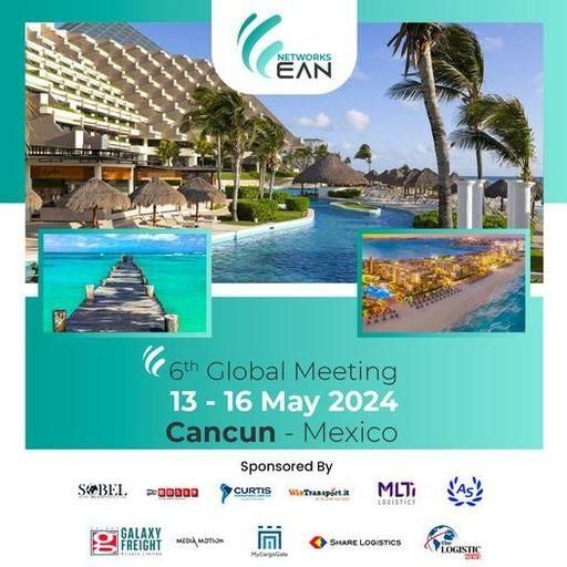 FYI/Por info: EAN Networks' 6th Global Meeting buff.ly/3UysjqC #Caribbean #MexicanCaribbean #Cancun #EANNetworks #GlobalMeeting #Logistics #Freightforwarding #Shipping #SupplyChain