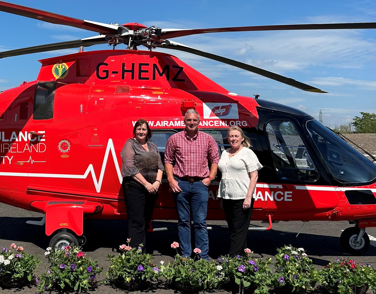 Maghaberry continues to support @AirAmbulanceNI with the delivery of 50 hanging baskets last week. The baskets, which are made up by prisoners, will help raise valuable funds for the service. It also provides prisoners with activities to support their rehabilitation.