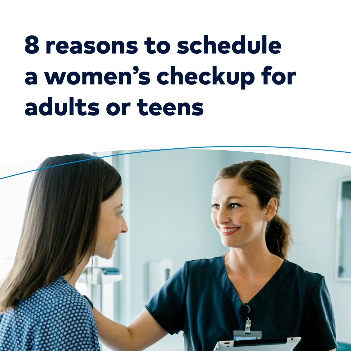 It can be tempting to see a doctor only when something is wrong, but annual checkups are a form of self-care and can prevent future health issues. On Women's Checkup Day, discover eight reasons to schedule an appointment: bit.ly/4dCiSz0 #HealthierTomorrows #WomensHealth