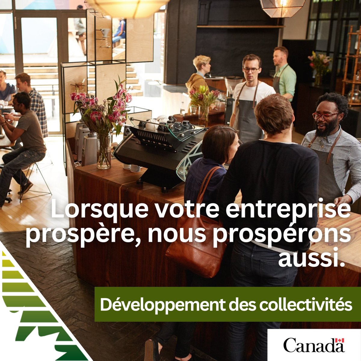 Au CF Ontario, nous sommes fiers d'appuyer les entreprises et les organismes qui forment notre collectivité. Visitez cfontario.ca/fr pour savoir comment nous pouvons croître ensemble. Financée par le #GC par le biasis de @FedDev_Ontario and FedNor.