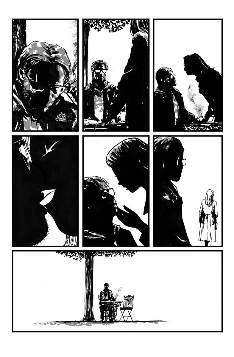 Loved drawing this sequence from The One Hand issue 4 written by Ram V.