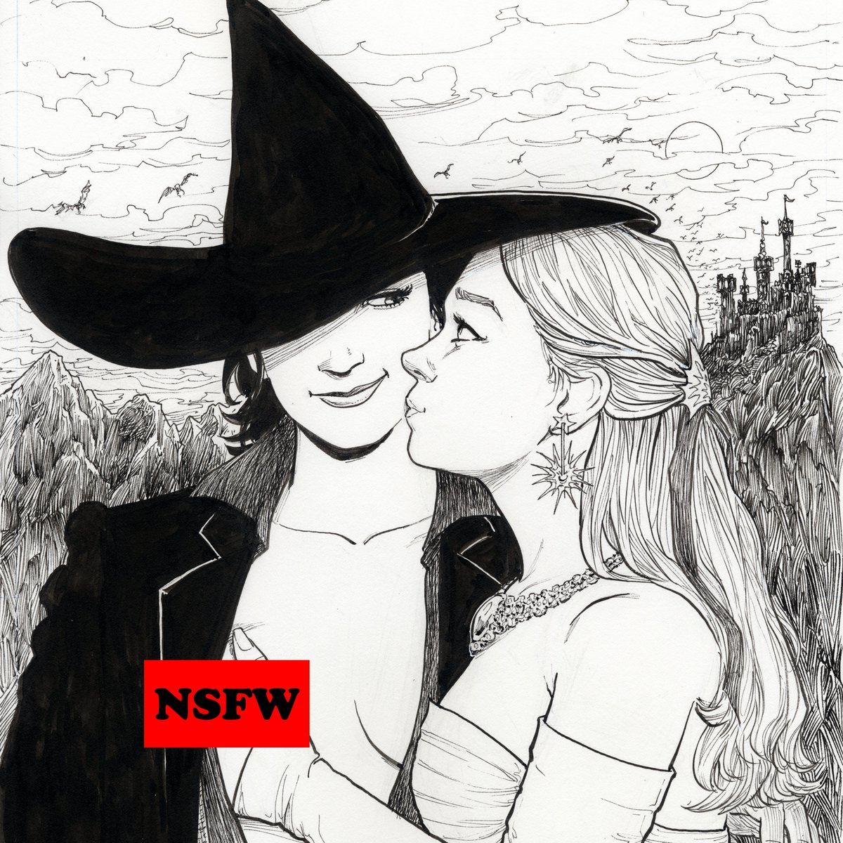 We're huge fans of @TerryMooreArt's signature Black-and-White style, so we knew we had to offer a B&W version of his cover 👏 kickstarter.com/projects/comic…
