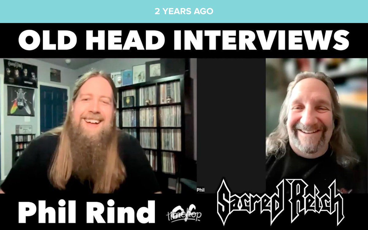 Can’t believe it’s already been 2 years since I got to chat with Phil from @SacredReich! youtu.be/KnltUV5GQV4?si…