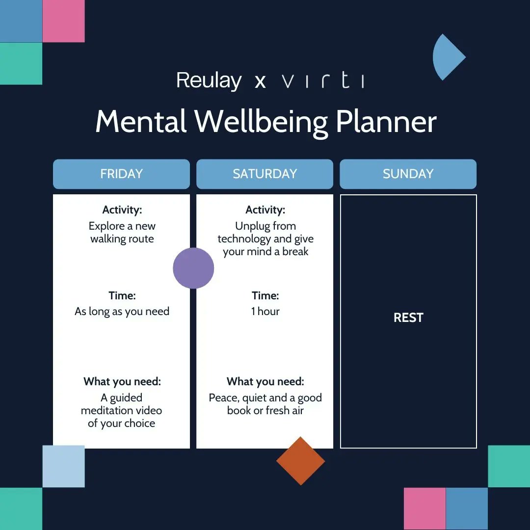 Week 2 of #MentalHealthAwarenessMonth is Mental Health Awareness Week and in partnership with <a href="/virtilabs/">Virti</a>, we've created a fresh well-being planner. ⁠