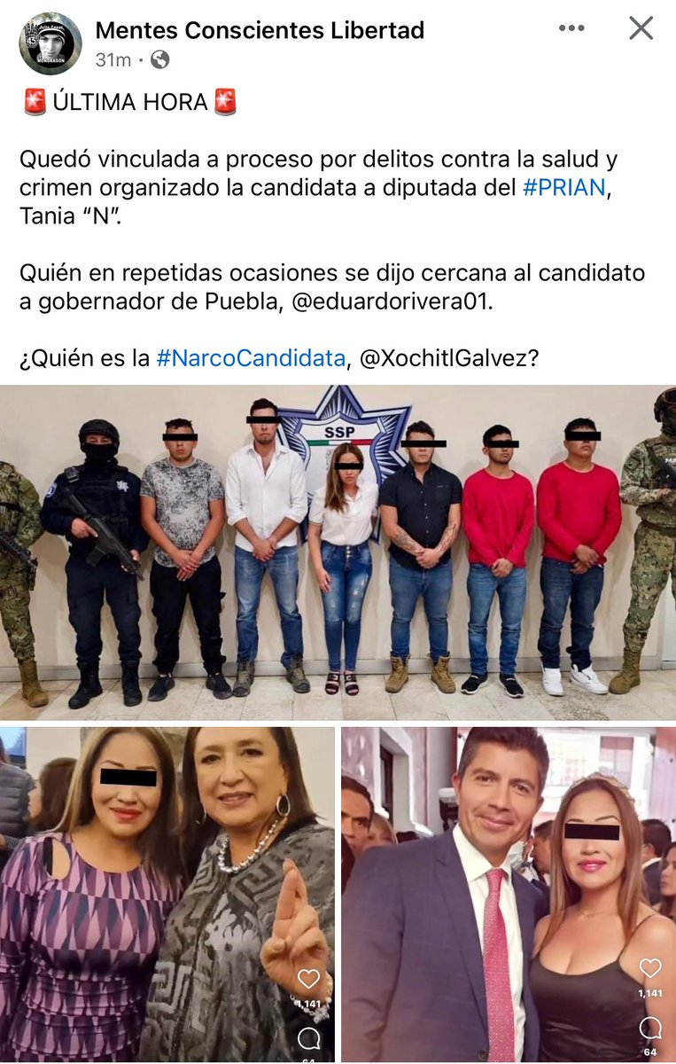 Los del pan Partido Aliado al Narco