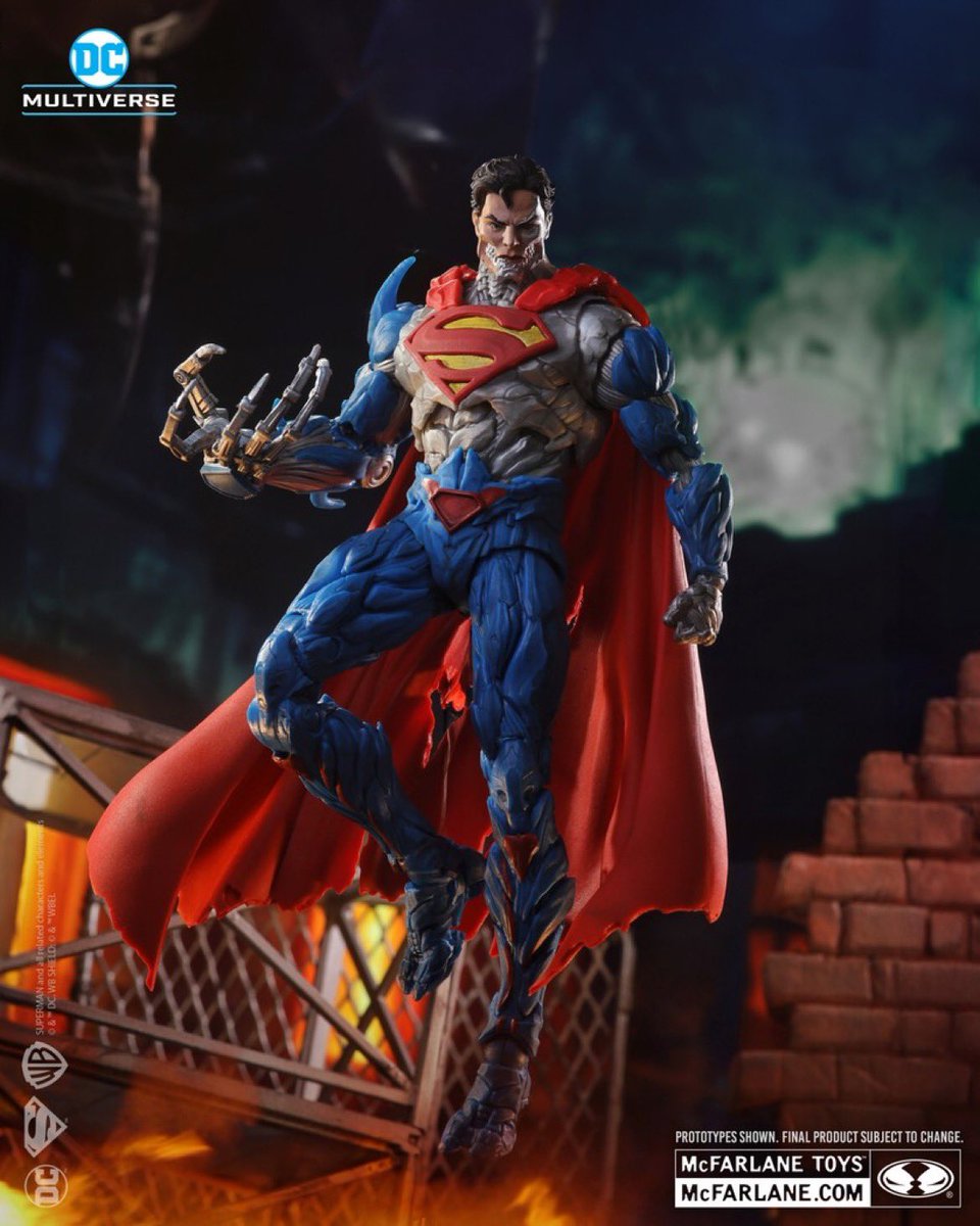 McFarlane Toys DC Multiverse Cyborg Superman preorder Thursday