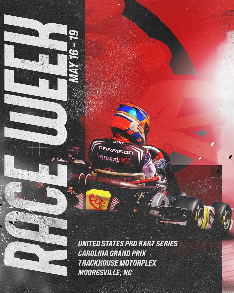 Let's go!... It's RACE WEEK! 

#SCR / #SpeedConceptsRacing / #Kart / #Karting / #FutureStars / #Speed / #USPKS / @USPKS