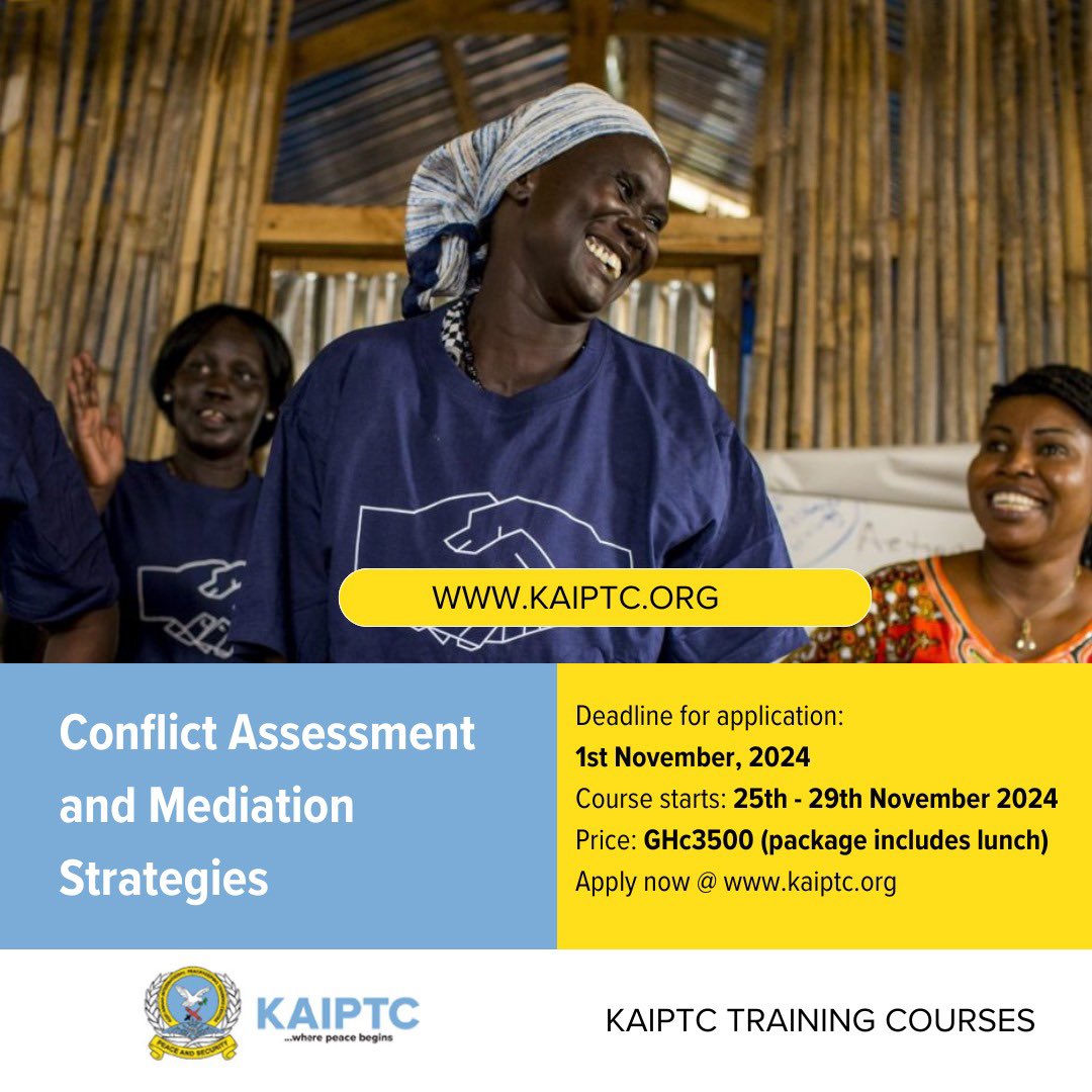 Ready to become a peacemaker? Join us for the Conflict Assessment and Mediation Strategies Course and gain the required skills needed to resolve conflicts and promote harmony. Don't wait, enroll now and be a catalyst for change!