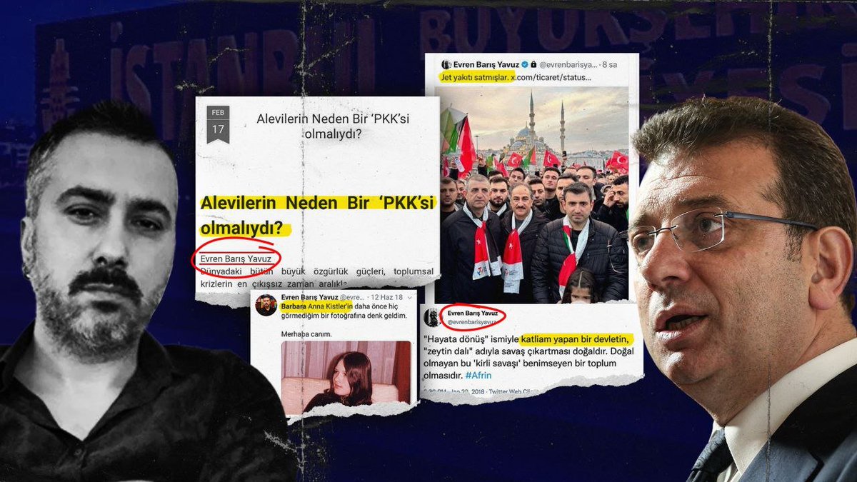 İBB Başkanı İmamoğlu'ndan Haluk Bayraktar'a dava!

İstanbul Büyükşehir Belediye Başkanı Ekrem İmamoğlu, kendisine yakın çalıştığı ortaya çıkan Evren Barış Yavuz'un 'Jet Yakıtı Satmışlar' iftirasıyla sosyal medyada hakkında linç kampanyası başlatılan Baykar Genel Müdürü Haluk…