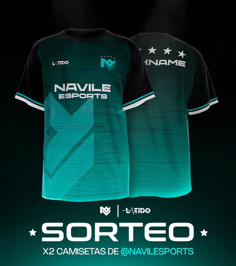 🎁 SORTEO 🎁 👕2 camisetas de Navile y 2 ganadores👥 Requisitos para participar: 💙 Sigue @NavileSports & @latidoshop 💙Dale rt y like a este post 💙Menciona a 2 amigos en los comentarios (Los ganadores se darán el dia 1 de Junio )