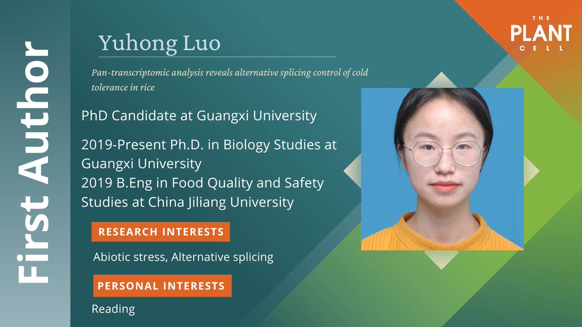 Luo has had some amazing mentors, like Professor Chen Lingling and Researcher Song Jiaming. #WeAreASPB buff.ly/3UHRAyS
