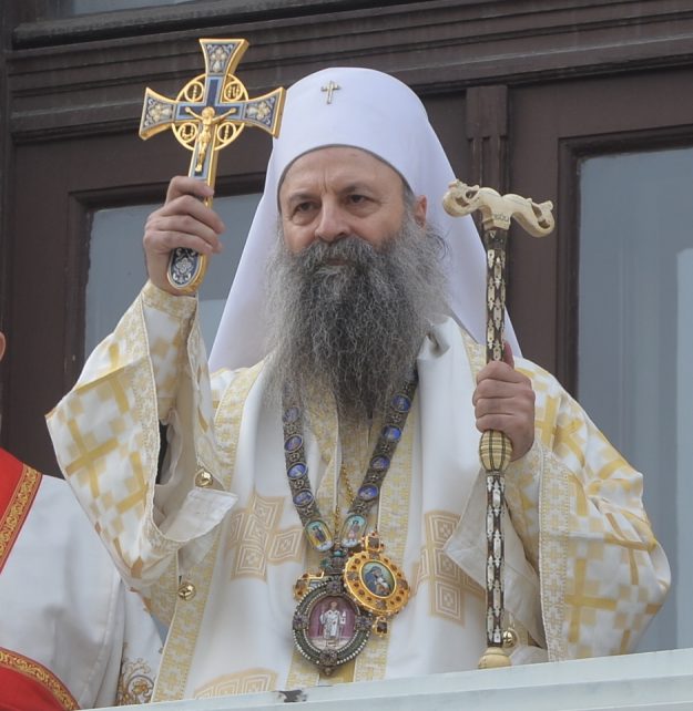 Today, the #Kosovo* regime led by interim PM Kurti banned entry into the province to His Holiness Patriarch Porfirije, head of the Serbian Orthodox Church. The ban was issued at 13:18 local time, although the Patriarch's entry was announced for 13:30 today, several days in