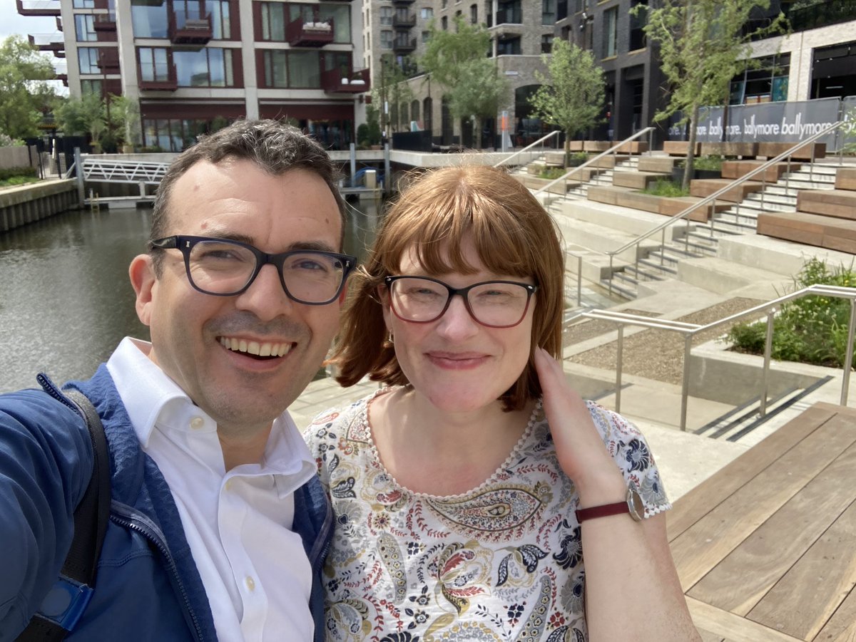 Really enjoyed catching up with the brilliant @katherinedunne to talk walking and cycling in West London. There’s loads of good stuff happening in @LBofHounslow and much more to come.