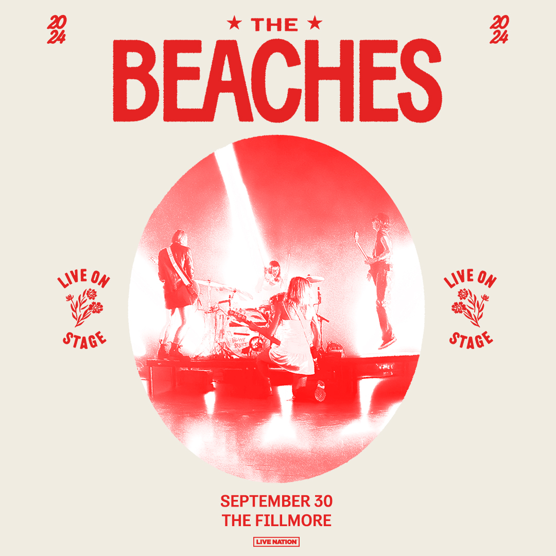 VENUE UPGRADED! @TheBeaches: Blame My Ex Tour is coming to The Underground on 9/30!

Get tickets 👉 livemu.sc/4dwP7zP