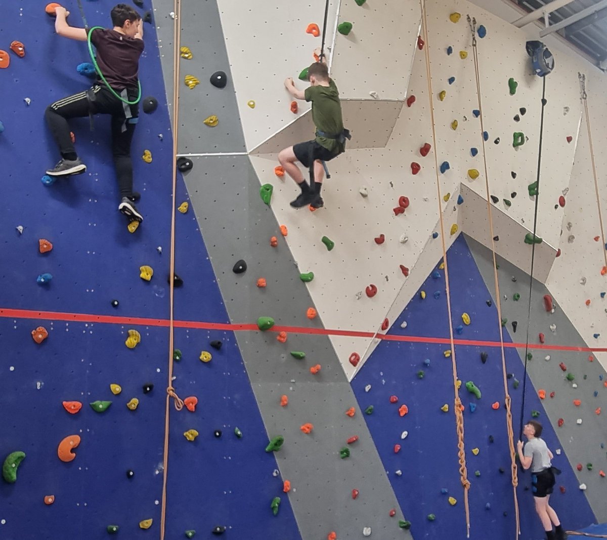 🧗‍♂️Climbing Club🧗🏿‍♀️ Climbing club is back! Join us after school every Monday.