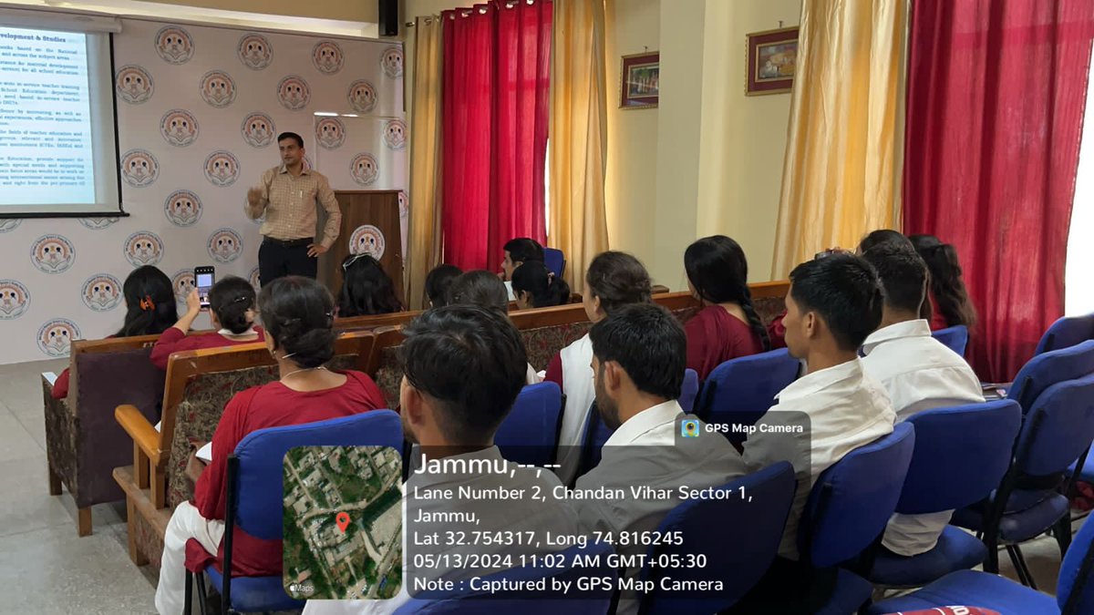 The B.Ed students of KC College of Education, Jammu today visited SCERT J&K, Divisional Office Jammu to know about the organization and functioning of SCERT J&K. The students were briefed on the establishment, structure, and objectives of SCERT.