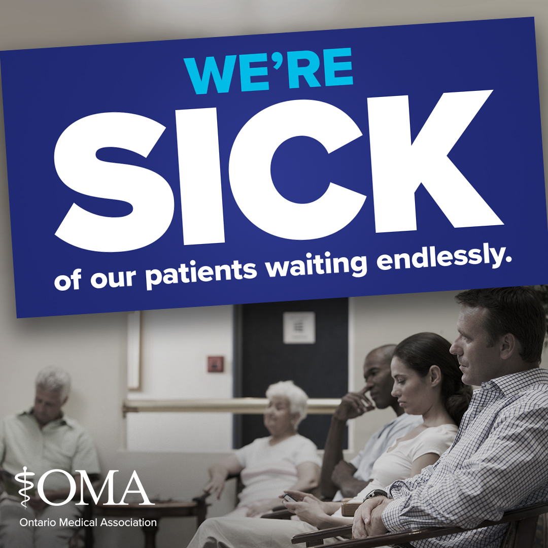 Lack of funding has led our emergency departments to the brink of shutting their doors – especially in small towns and the north. @OntariosDoctors believe in equitable health care. That’s why we need the government to fundhealthcare.ca