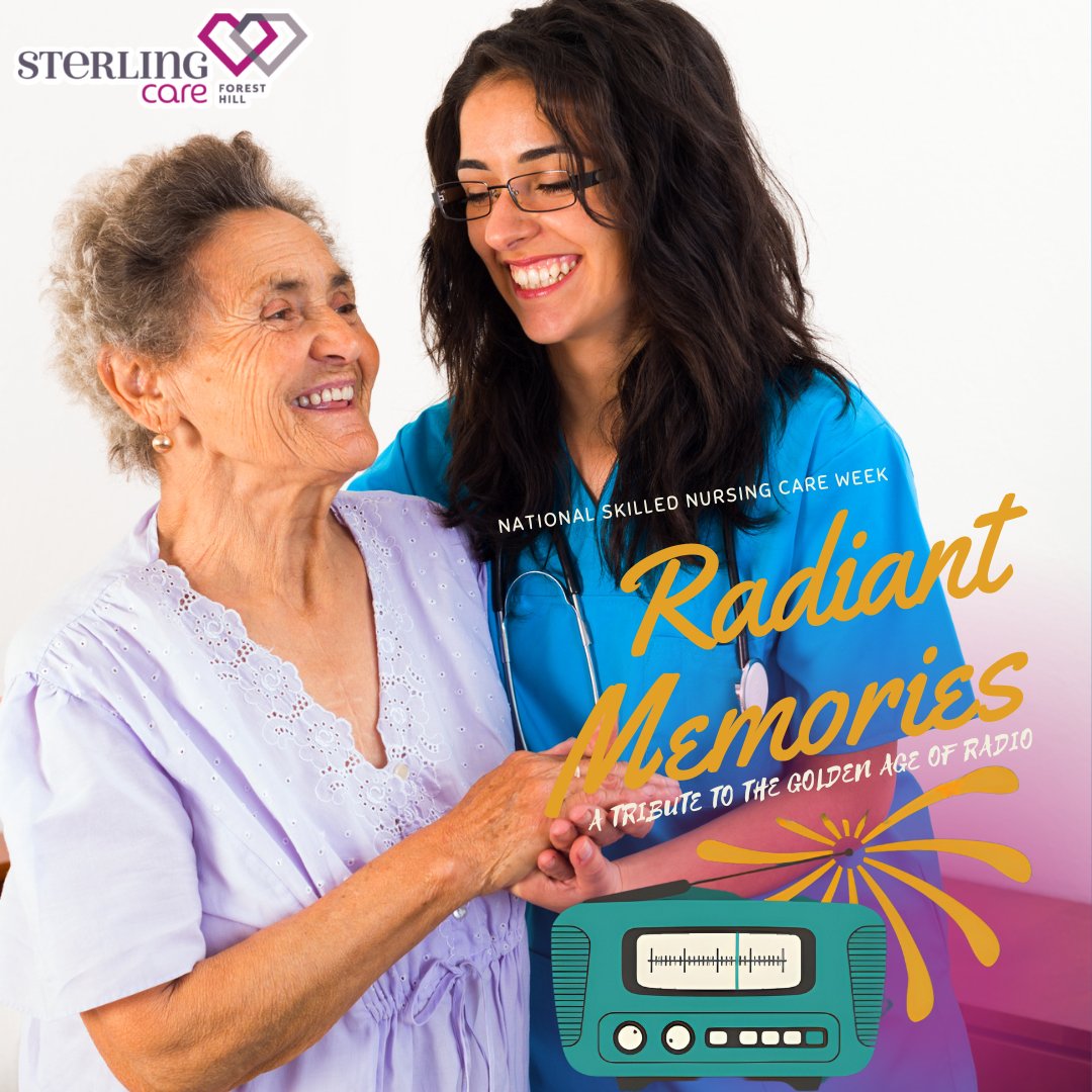 Embracing radiant memories of the Golden Age of Radio during #SkilledNursingCareWeek! What’s your favorite classic song? Let us know in the comments!