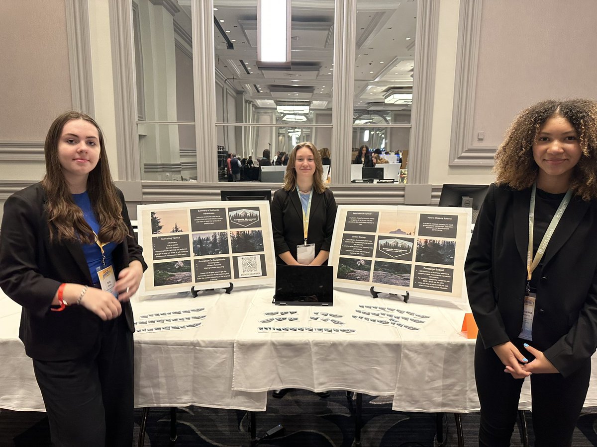 IT_with_HD's tweet image. Wishing #ourbmsa students best of luck as they compete in the BPA NLC National Showcase today. These students have worked so hard for months demonstrating #problemsolving #Collaboration #communication #engagedlearning and #personalagency to make the top 10 in the nation!