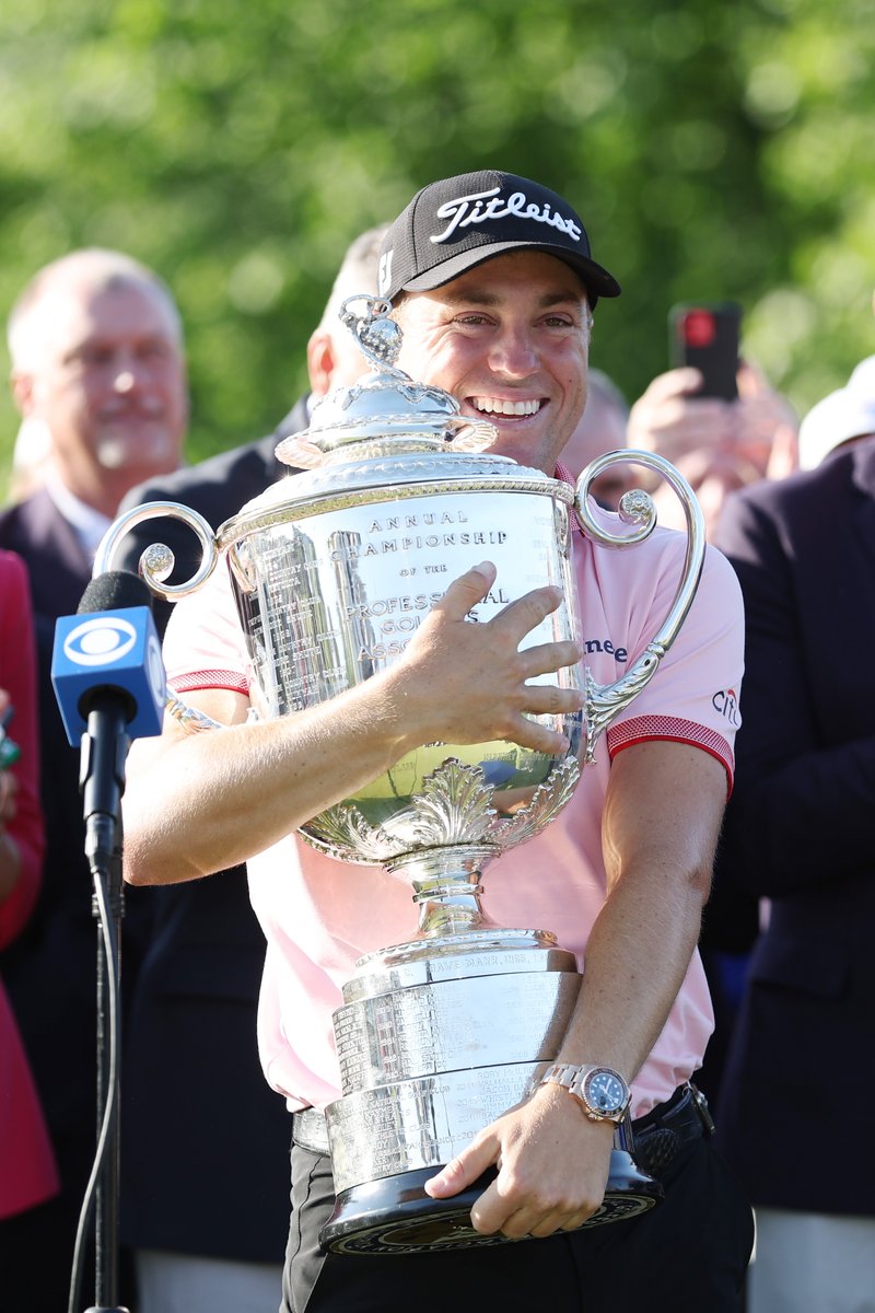 Justin Thomas becomes a two-time major champion, 2022.