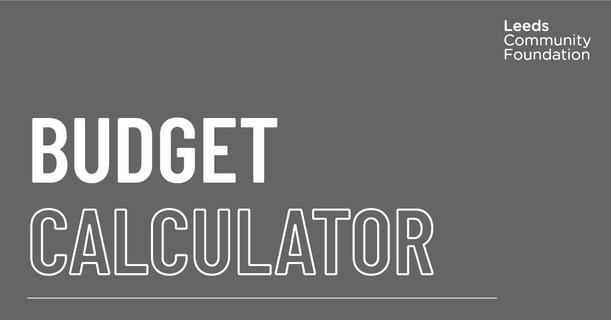 We've added a budget calculator to our grants resources! You can download the excel file, input your budget information and make sure everything adds up! Get yours here 👉 leedscf.org.uk/grants-resourc…