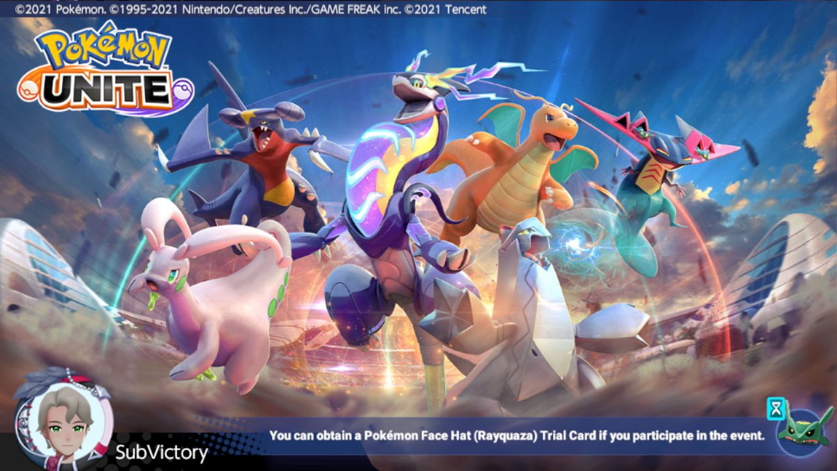 subvictory1's tweet photo. #PokemonUNITE #NintendoSwitch https://t.co/ElRasztusp