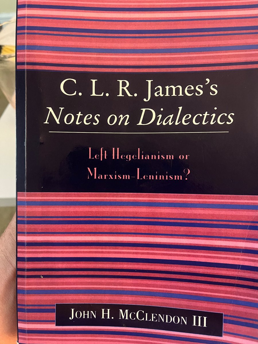An interesting collections of essays. McClendon argues James is ultimately a voluntarist in his turn to the Johnson-Forest Tendency. In any case, this is an extremely thought provoking text.