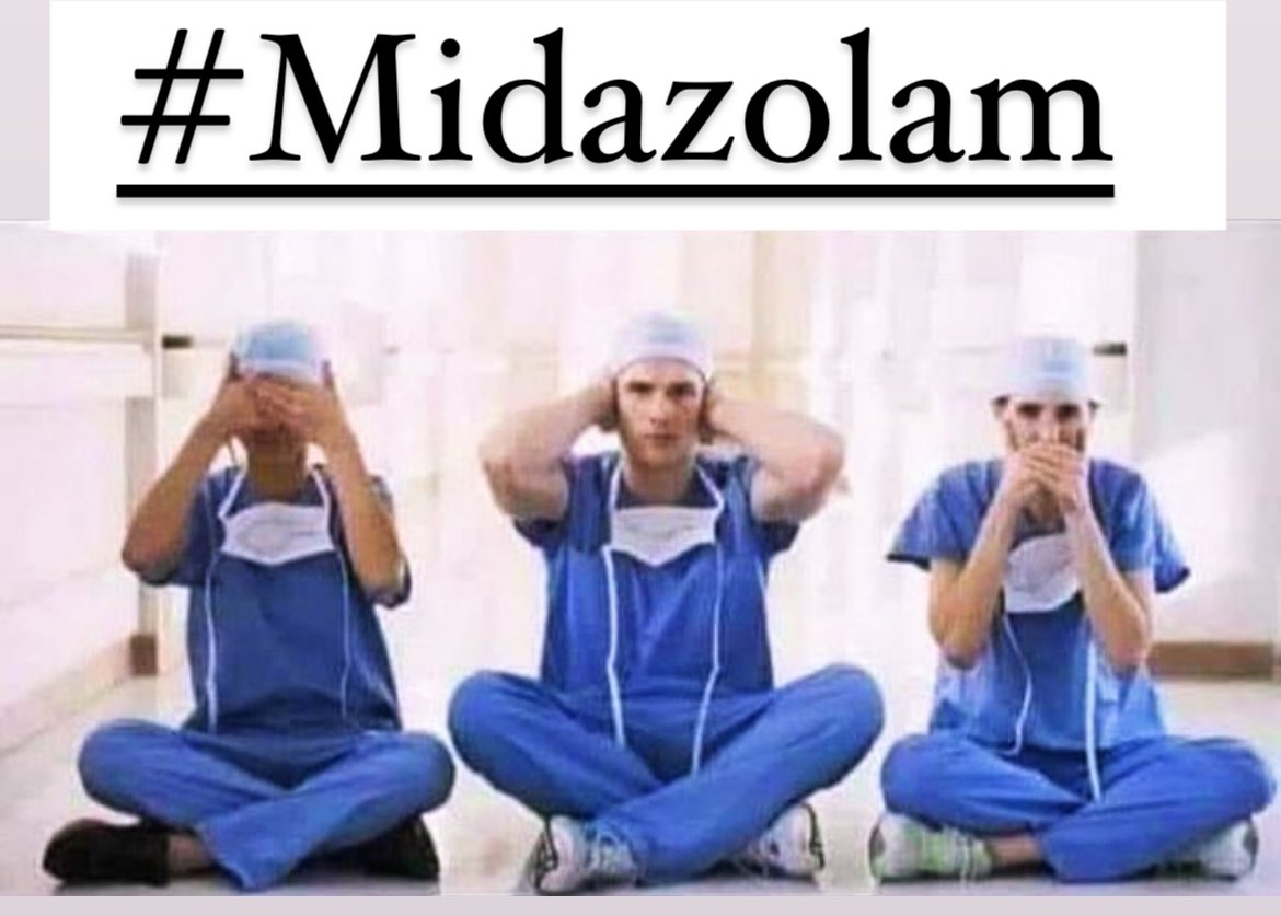We already know @MattHancock ordered 3 yrs worth of death row #Midazolam back in April 2020 all of which was used in the space of 5months. 

Who administered the lethal cocktails of  #Midazolam & Morphine?

I want names of Drs, nurses, carers etc & I want them held accountable.