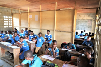 #ForEveryChild, Education Education is the key to unlocking the potential of Cameroon's crisis areas! Thanks to @EducationCannotWait, @unicefcameroon is building new classrooms and temporary homes for teachers. Let's support education and empower the teachers and students of 🇨🇲