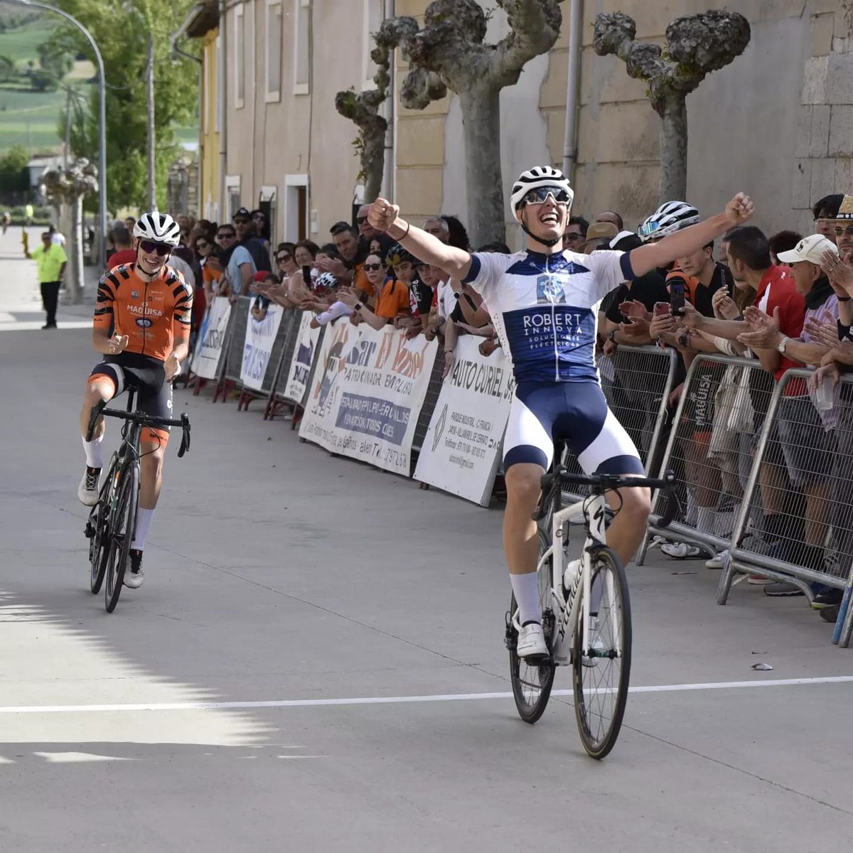 #CampeonatoCyLJunior | Emilio García, nuevo campeón de Castilla y León Junior en Ruta 📸 Juan José Calzada facebook.com/fedciclismocyl… #CiclismoCyL