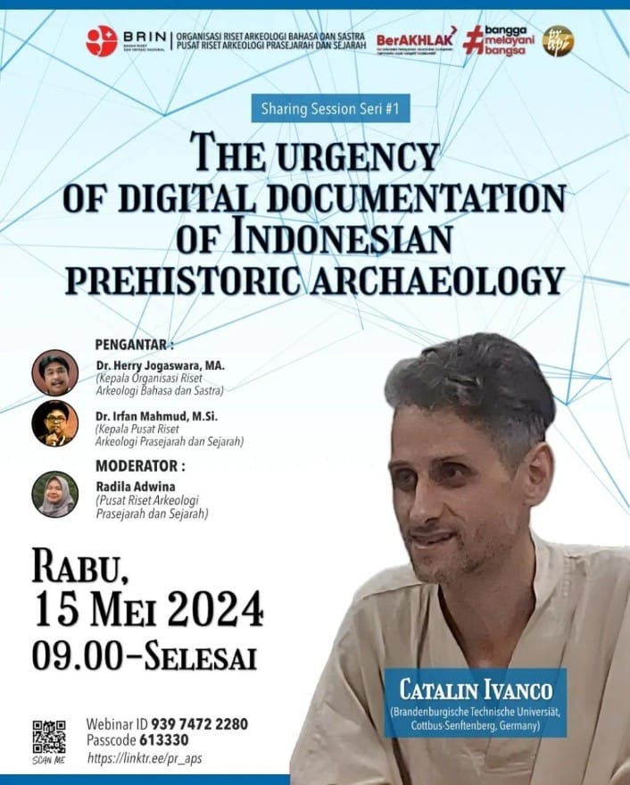 Talking about the future of big data in the prehistoric  archaeology  of Indonesia. #brin #prasejarah