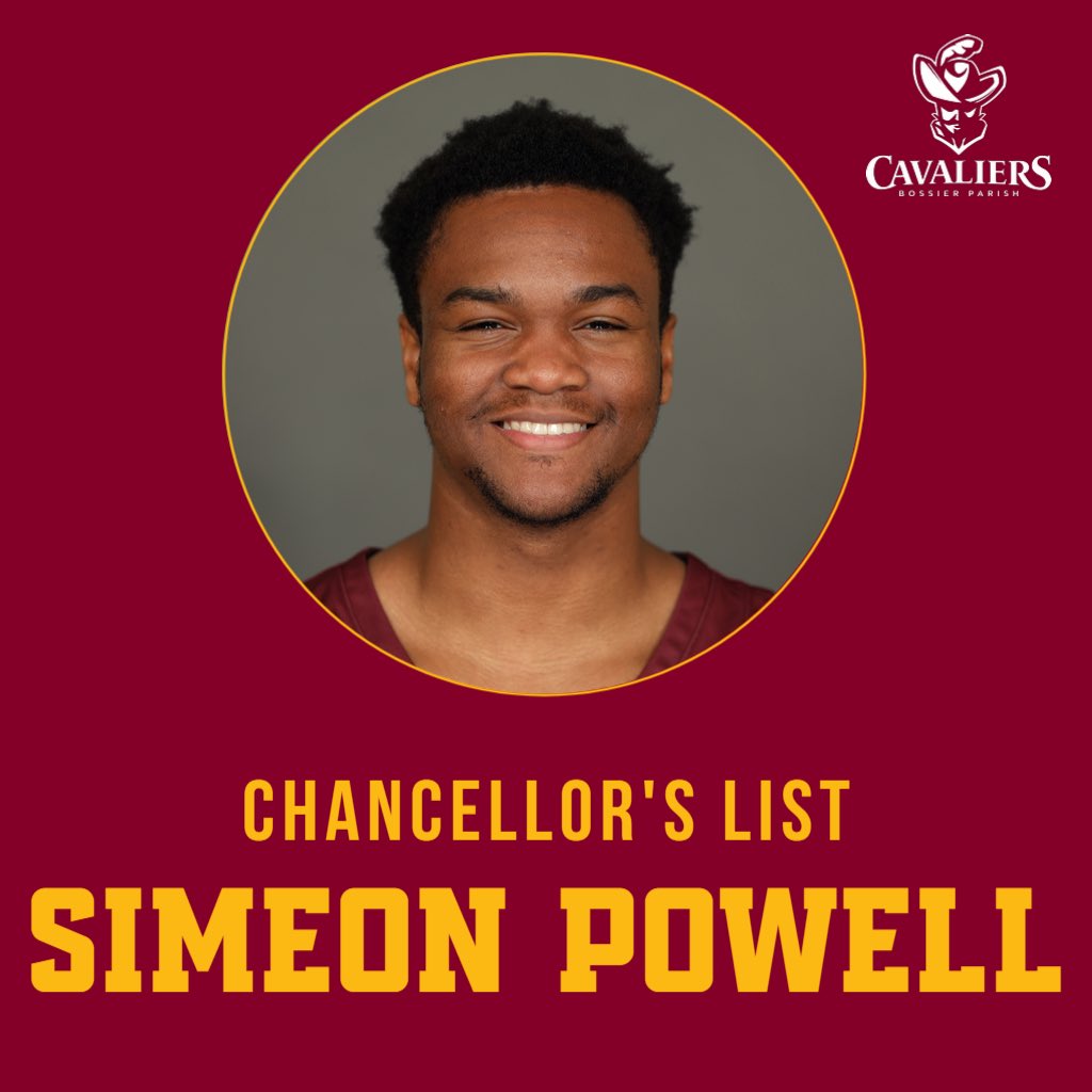 Congratulations to our four student-athletes who made the Chancellor’s List this semester! #BPCC #Cavsintheclassroom