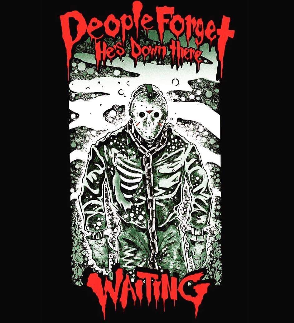I drew this piece 8 years ago while I was working my first Flatstock-Austin(concert poster convention). 

Later that year I collaborated with Pallbearer Press and released it as a tshirt.

I’m especially proud because the illustration all stippling , except for the lettering