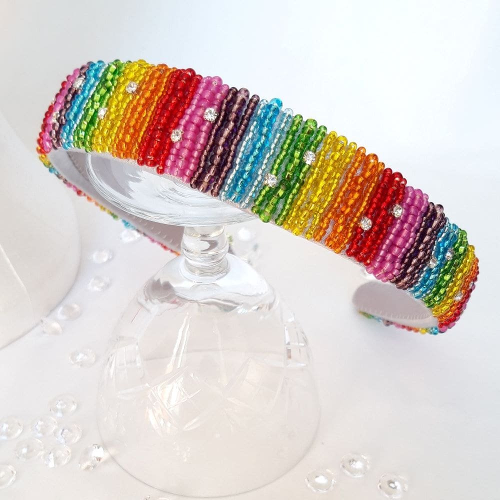 Everyone loves a rainbow and this one from @cheryls_jewels is so pretty
Sparkly Rainbow Wide Headband thebritishcrafthouse.co.uk/product/sparkl… #CGArtisans #handmade