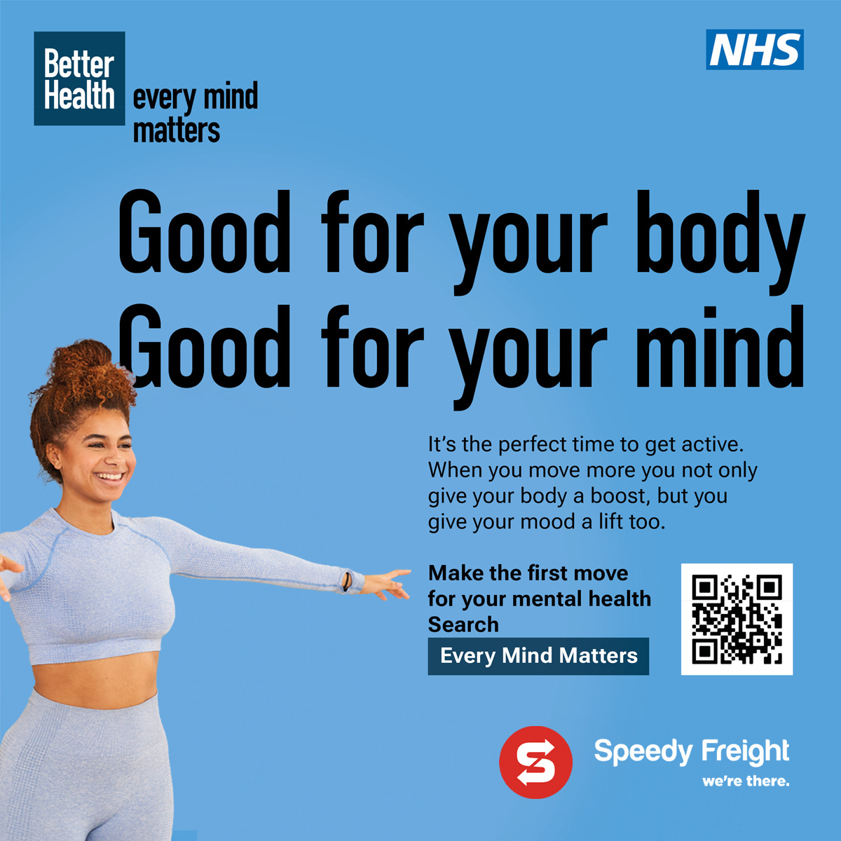 At Speedy Freight, we’re dedicated to supporting our colleagues across our network with access to #mentalhealth resources. ➡️ Join us in raising awareness by visiting @mentalhealth's website for resources hubs.la/Q02wXFVq0 #SpeedyFreight #MentalHealthAwarenessWeek