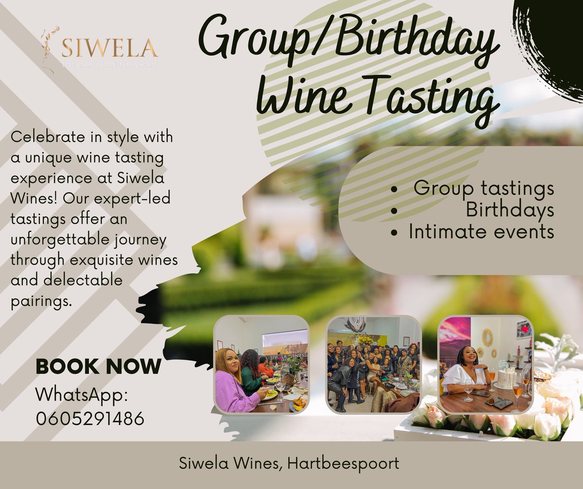 Siwela™ Wines_The lady born to inspire tweet media