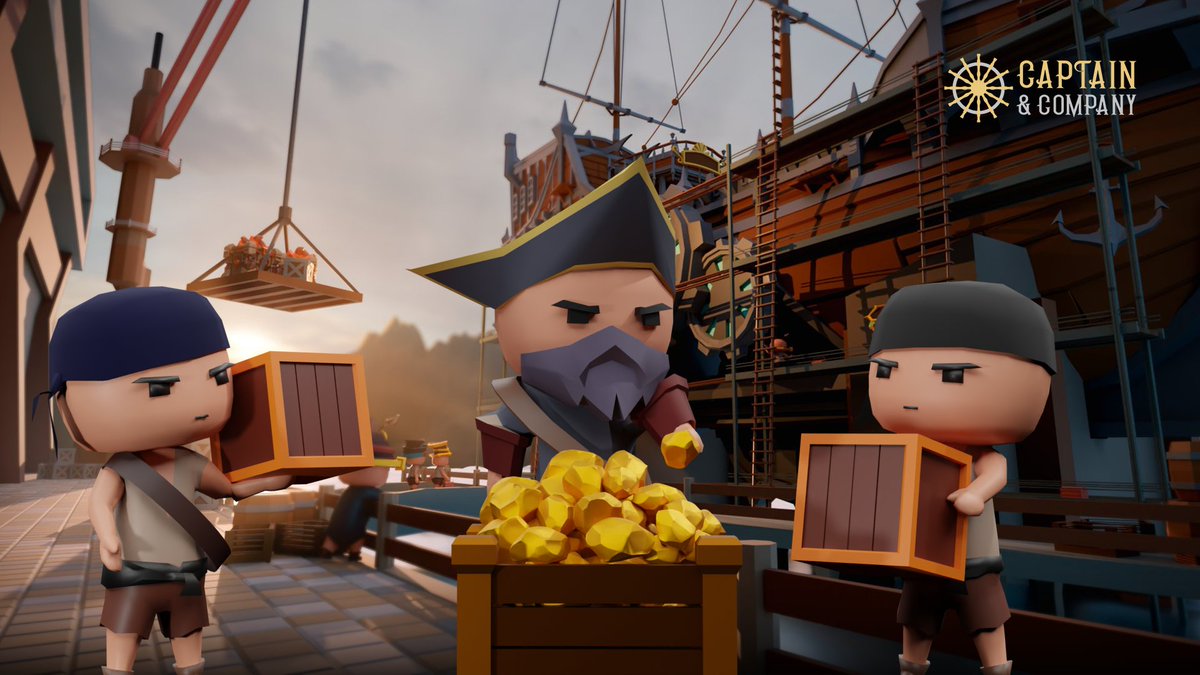 🏴‍☠️ Outwit, outplay, outlast! Set yer sails for strategic mastery on these treacherous seas in Captain & Company. ⚔️ Escape blockades, defeat yer foes, and become the ultimate pirate lord!