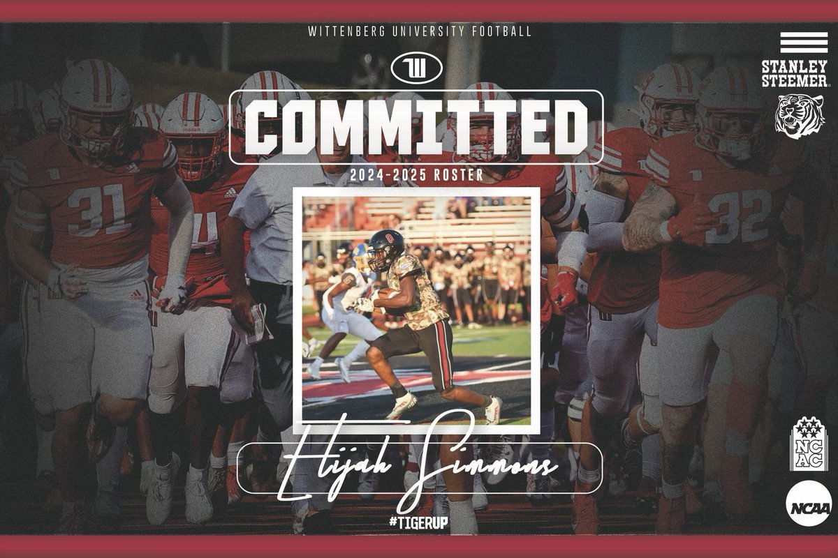 I am happy to announce my commitment to further my carrer at Witttenburg!!! <a href="/JimCollins_FB/">Jim Collins</a> <a href="/JoeNemith3/">CoachJoeNemith3</a> <a href="/darnell_ish_99/">Darnell Ishman</a>