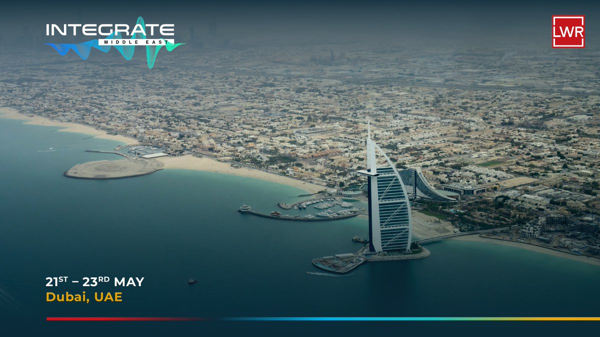 Only one week to go until the Lightware Middle East team exhibit at @Integrate_MEast! Join at at the event to see our latest solutions in action! 🗓 21-23 May 2024 📍 Dubai World Trade Centre 🔗 integrateme.com #IntegrateME #AVTweeps #AVNews #ProAV #Lightware