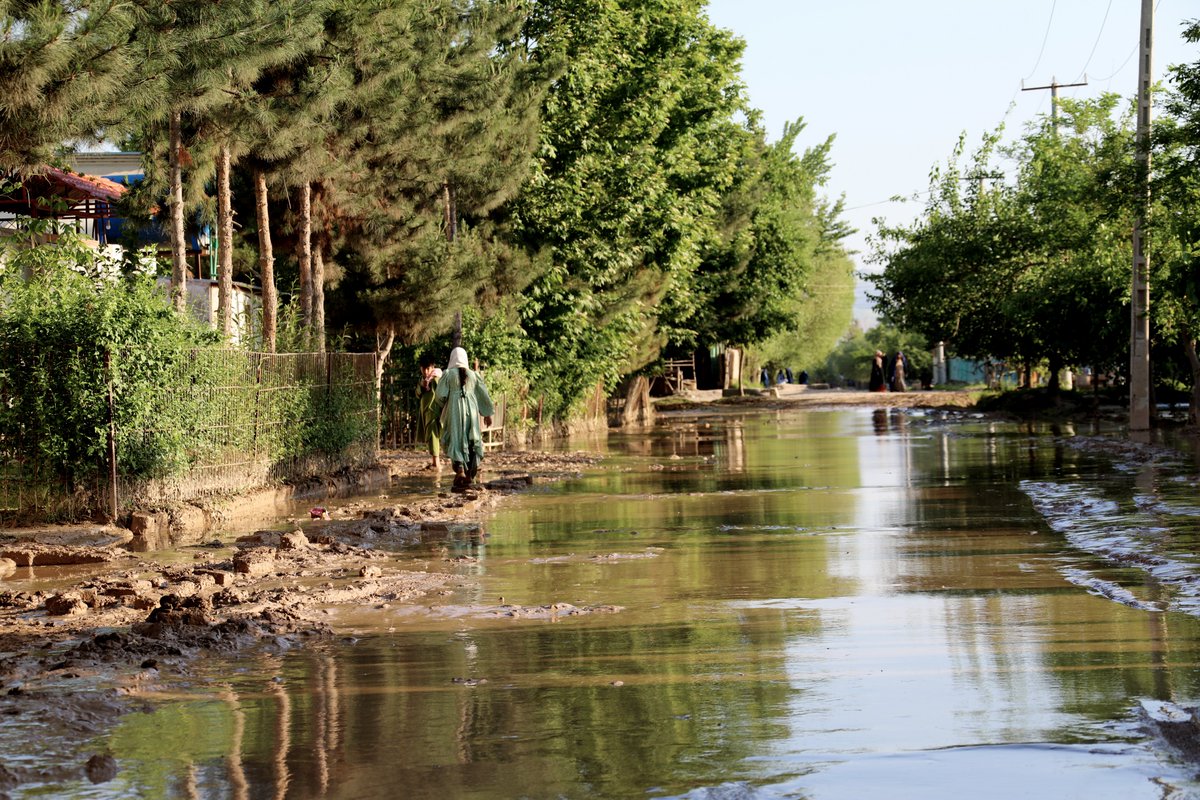 In the wake of severe flooding in Central and North #Afghanistan, we are offering essential support by establishing temporary shelters and providing immediate aid through community kitchens, helping sustain women and children during this critical time.