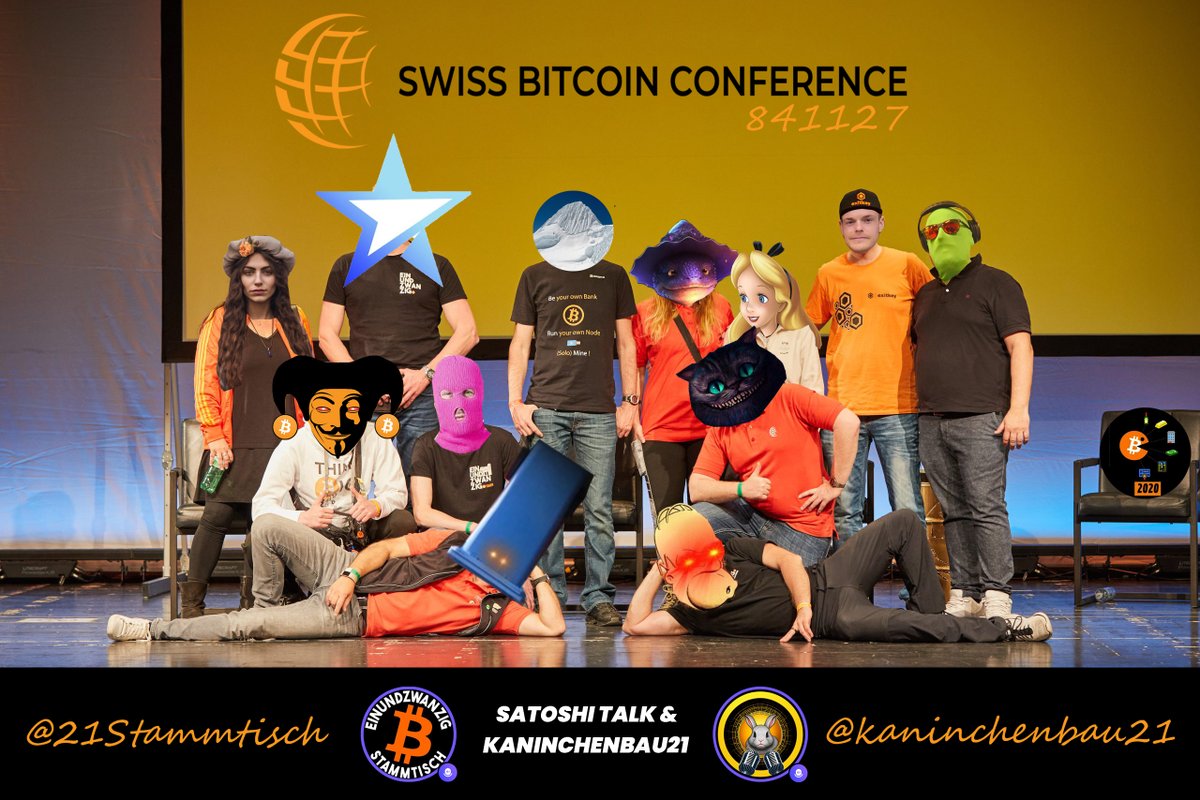 🇨🇭Swiss #Bitcoin Conference 2024
Danke, Sascha @Swissbitcoincon, für die unvergesslichen Tage in der Schweiz!

Bis nächstes Jahr 👋 -> 24. - 27. April 2025.

🧡Danke an alle, die dabei waren:
@BrainEdwards3
@pfeilstern
@BitcoinJoker42 
@kaninchenbau21
@21Stammtisch
@_garfield_…