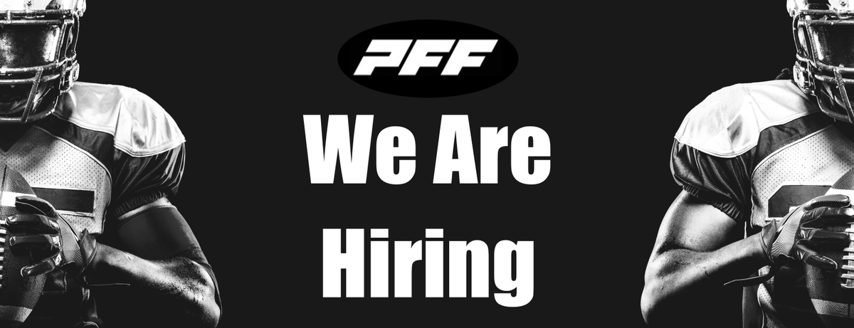 Pro Football Focus is currently seeking new Part-time Data Collectors for the 2024 NFL/NCAA season and beyond. With training set to begin on May 20, there is not much time left to apply if you would like to be a part of our team this season. If you have ever wanted to know what