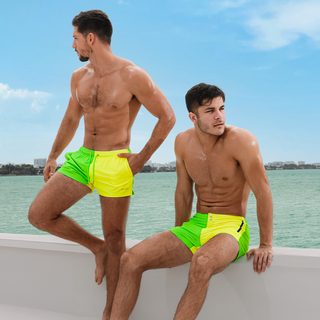 Bicolor. Bilateral. Bi-wearable. Bilingual.

Introducing the new  SINGLE BILINGUAL, Limited Beachwear Series by BANG!®

Shop now exclusively at BangMiami.com