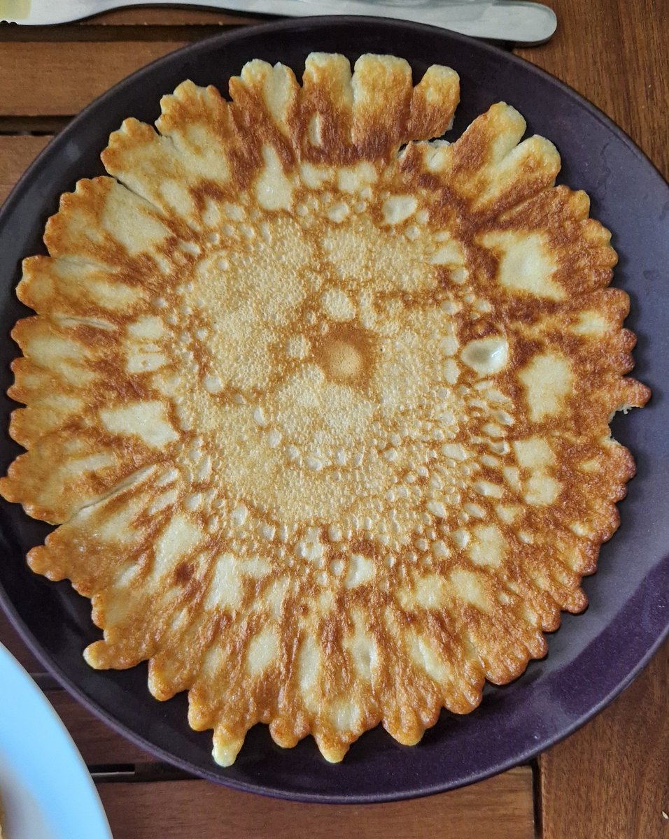 Und dann macht der Liebste Sonnenblumen Eierkuchen 😍♥️